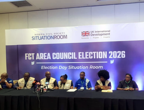 CLEEN Foundation’s Mid-Day Assessment of the 2026 FCT Area Council Elections: Delays, Apathy, and Limited Malpractice Recorded.